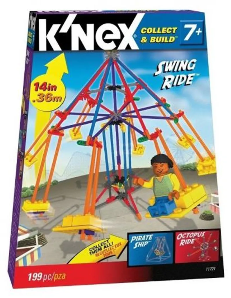 K'NEX 71681 Chaises Volantes Jeu de Construction Éducatif Anti-Écrans