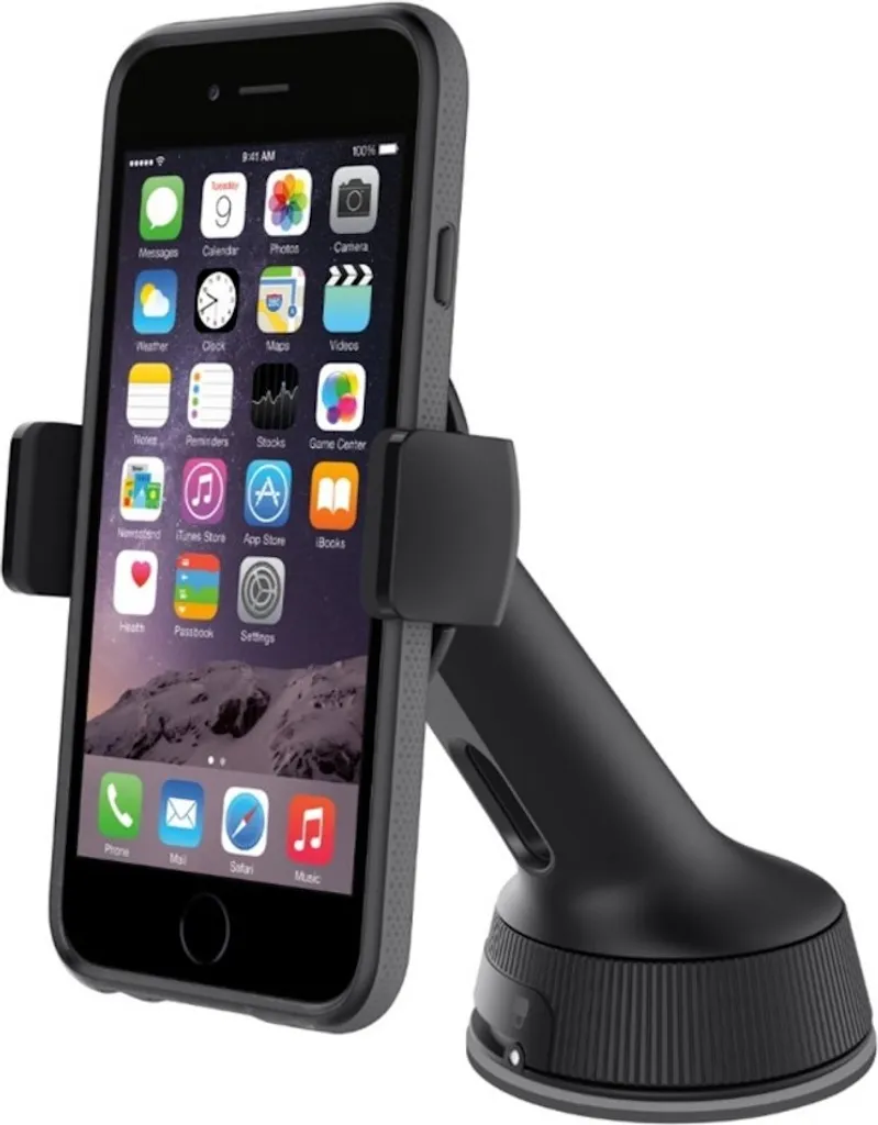 Support Voiture Anti-Vibrations Belkin : Fixation Stable Vitre et Bord