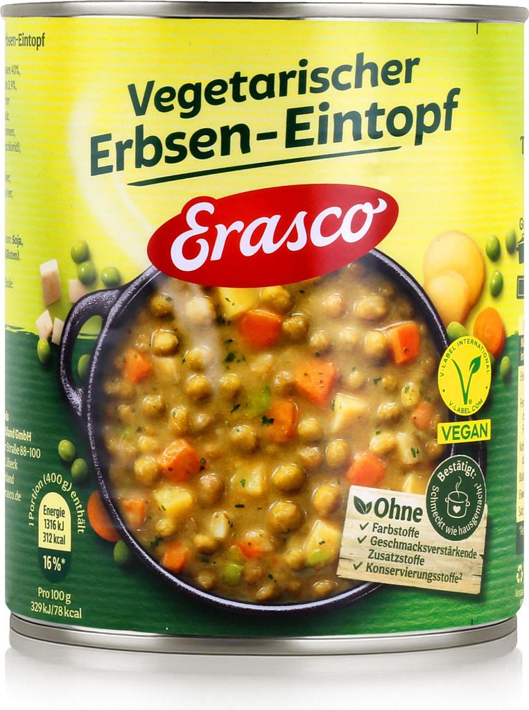 800G Erbsen-Eintopf Vegetarisch      Era Produktbild 