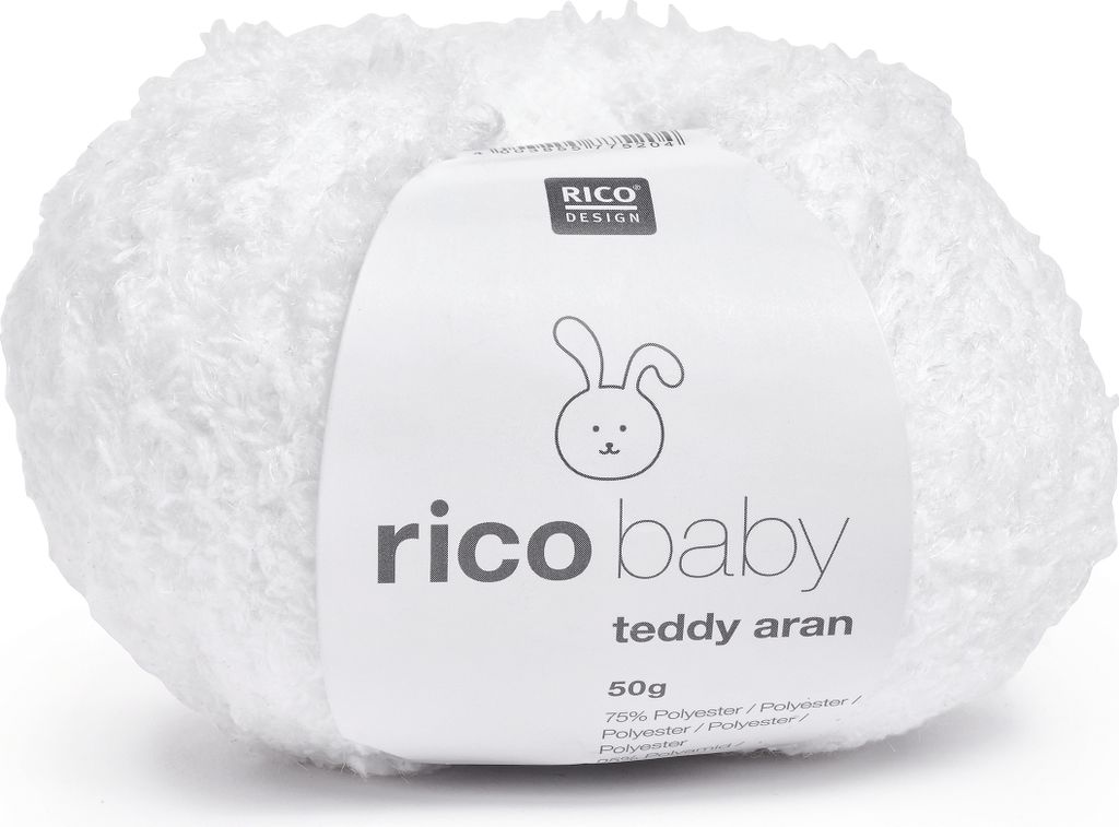 Rico Baby Teddy Aran Weiss