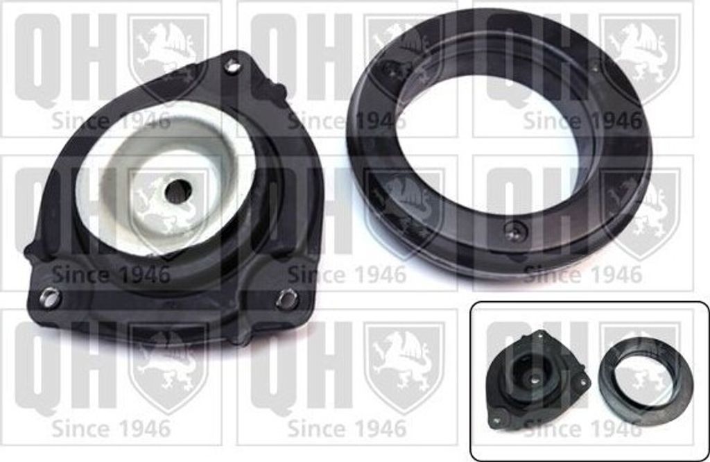 QUINTON HAZELL EMA4916 Reparatursatz Federbeinstützlager Vorne Rechts für NISSAN JUKE (F15) PULSAR Schrägheck (C13) LEAF