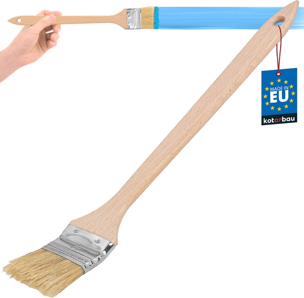 KOTARBAU® Spazzola per radiatori 50 mm Spazzola angolare Immagine del prodotto 