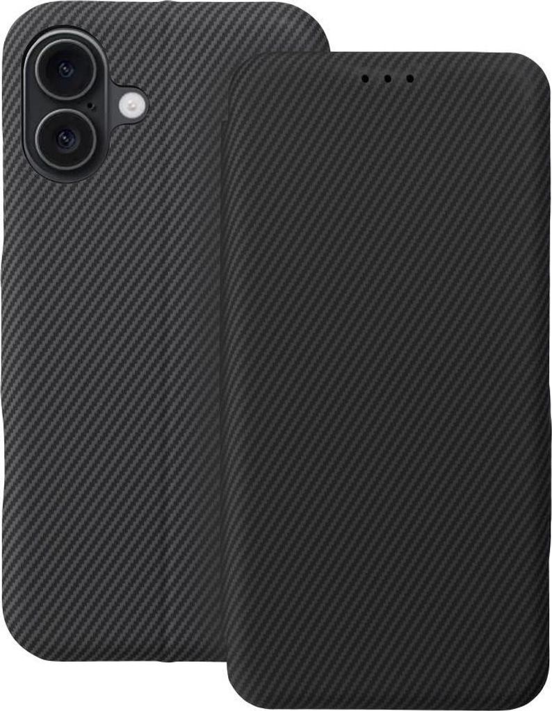 FOLIO Side Magnet Buchtasche passend für IPHONE 16 PLUS grau