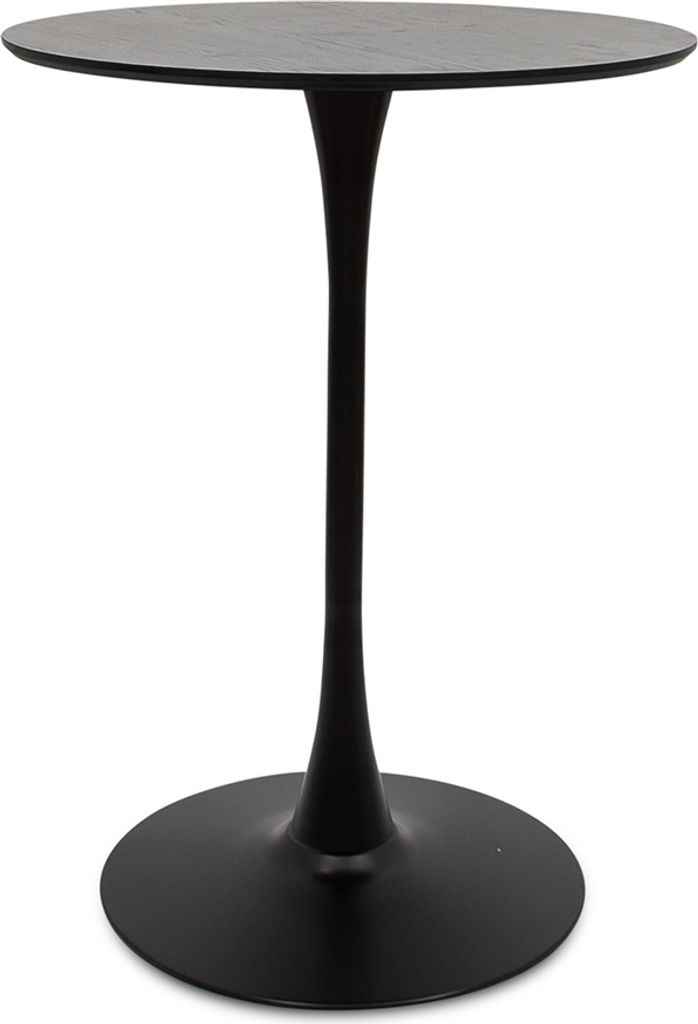 Milton & Oldbrook Bartisch Ø 80 cm Prague Schwarz Produktbild 
