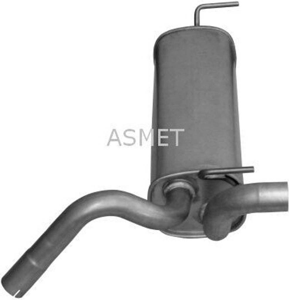 ASMET 05.242 Endschalldämpfer für OPEL Astra J Sports Tourer (P10) Auspuff