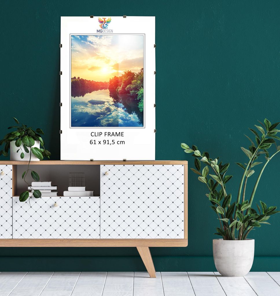 MG Design, rámeček na fotografie 61 x 91,5 cm – rámeček bez Obrázek produktu 
