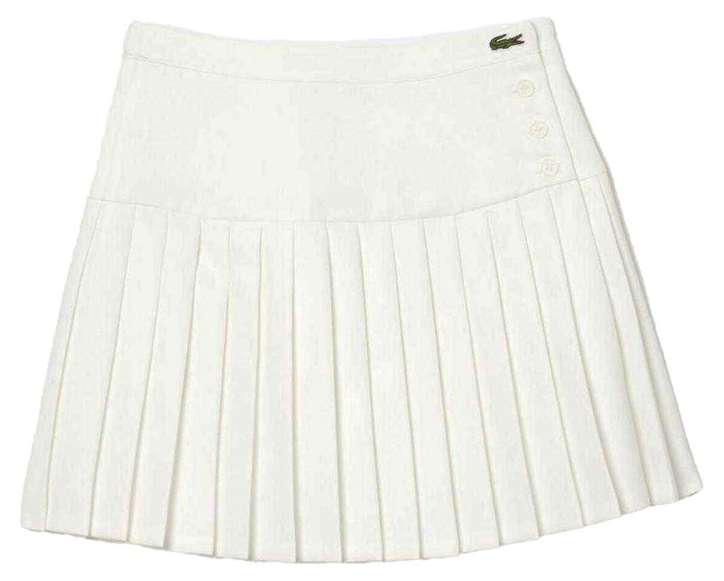 Lacoste - Rock für Damen, Jerseyware, Tennis GT15191 (42 DE) (Weiß)