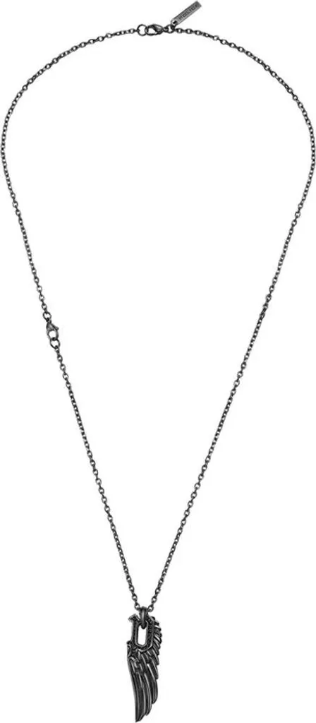 Police PEAGN0036102 Collana Uomo P-WING - Idea Regalo Acciaio Originale