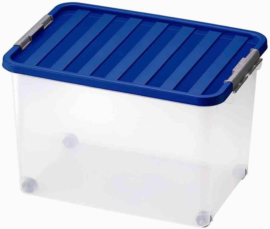 HDR Clipbox 52x36x34cm mD.45l avec couvercle, avec 4 Image du produit 
