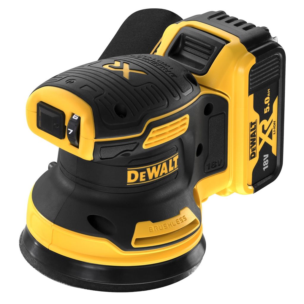 DeWALT DCW210P2-QW Ručná brúska de Blatt 12000 OPM čierna, Obrázok produktu 