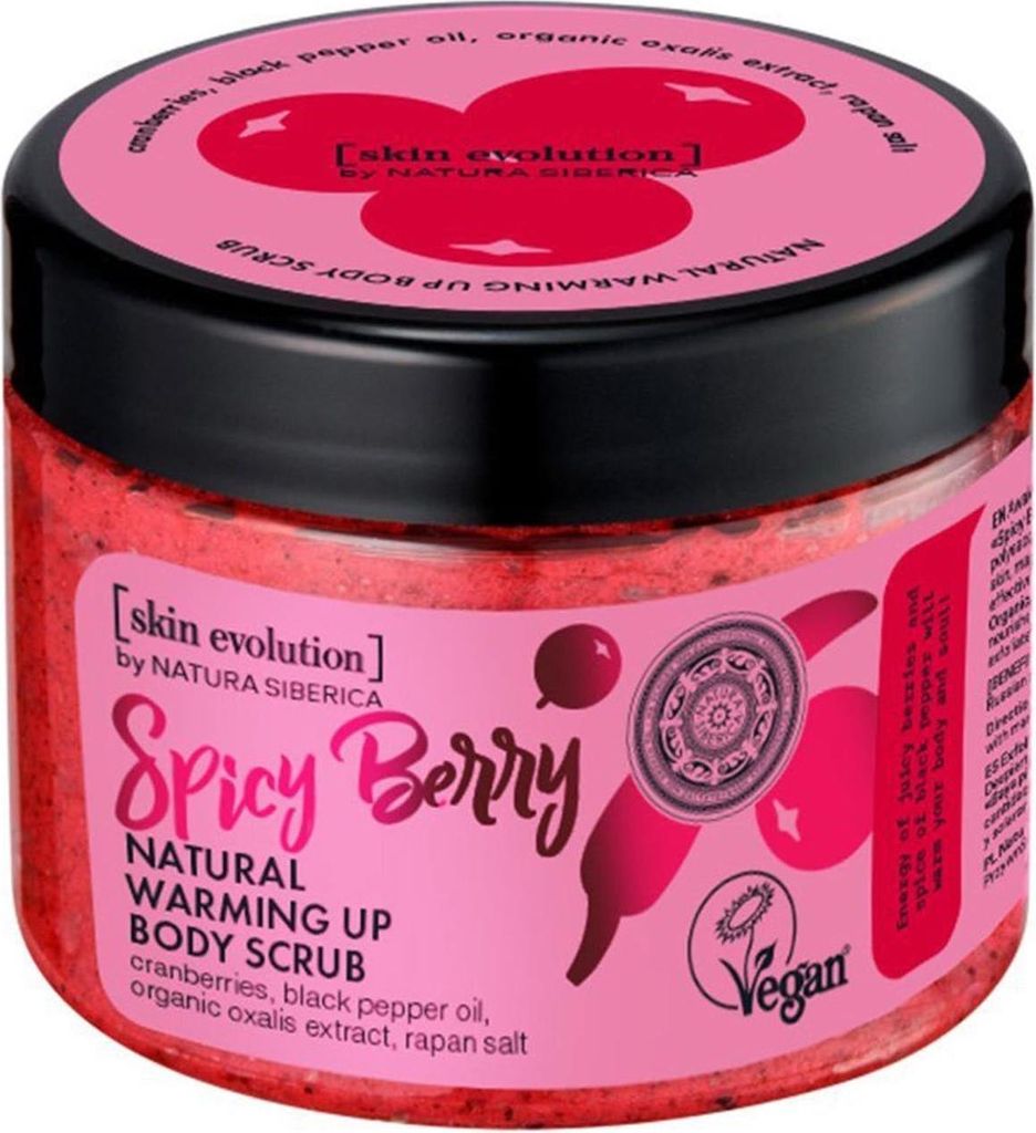 Natura Siberica Haut Evolution Exfoliante Corporal Spicy Berry 300ml