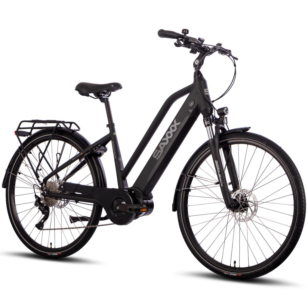 SAXXX 28 Zoll Trekking E-Bike, 250W Mittelmotor mit 90Nm, Produktbild 
