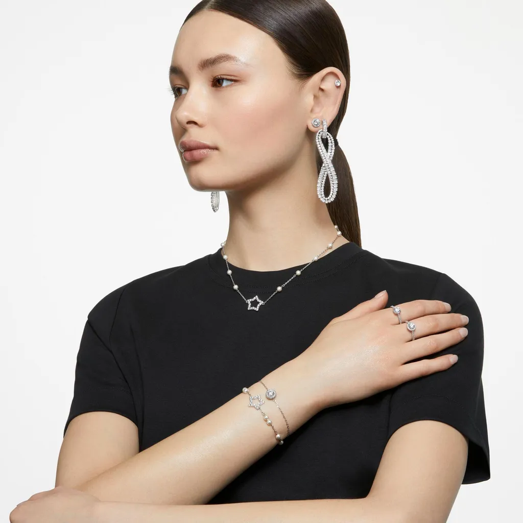 Regala un Sogno: Orecchini Swarovski 5636269 Constella Argento - 7