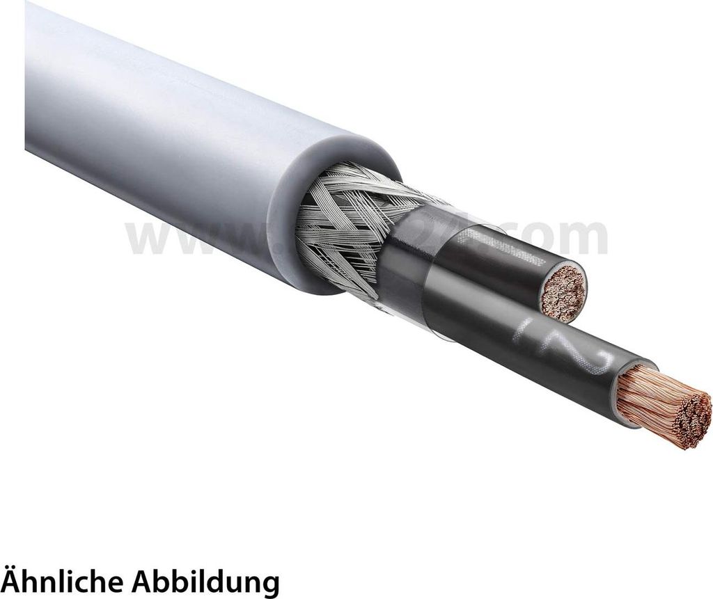 LAPP ÖLFLEX Classic 115 CY 2X0,5mm² AD 5,8mm Nennspannung Uo/U 300V/500V - 1 Meter