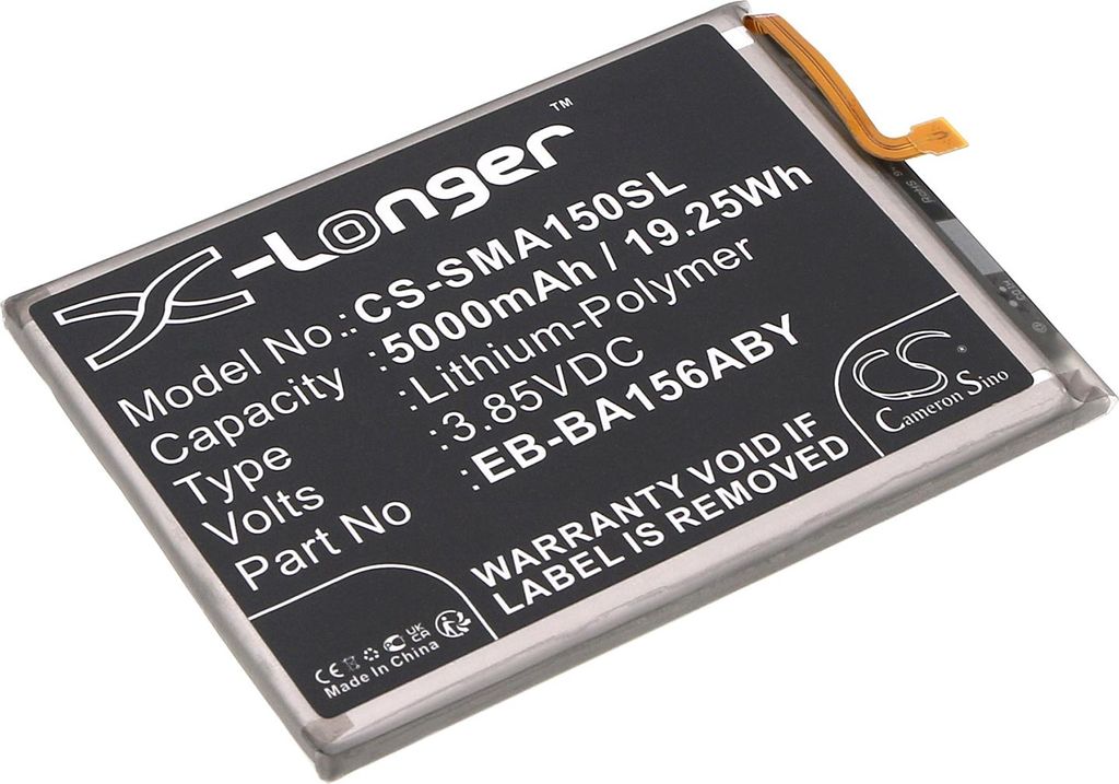 Akku für Samsung Galaxy A15 4G 2024 Galaxy A15 5G 2024 ersetz EB-BA156ABY, GH81-33639A