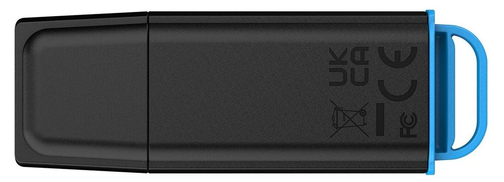 Kingston Technology DataTraveler 128GB Tragbarer USB 3.2 Gen 1 Exodia Schwarz + Blau