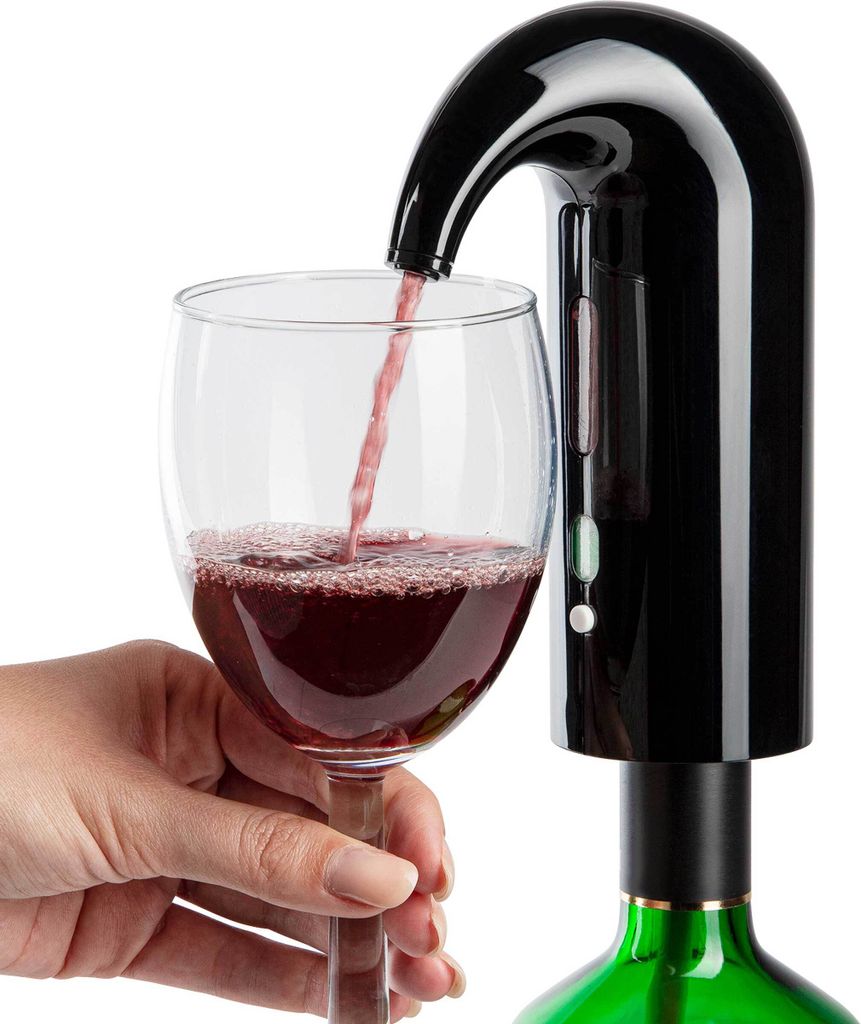 ONVAYA® Elektrischer Weinbelüfter und Weinausgießer | Wein Produktbild 