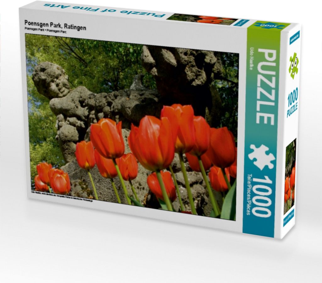 Calvendo Poensgen Park, Ratingen 1000 Teile Puzzle quer 640x480mm, Haafke Udo; 7425798