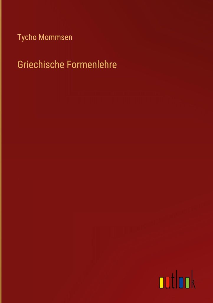Griechische Formenlehre