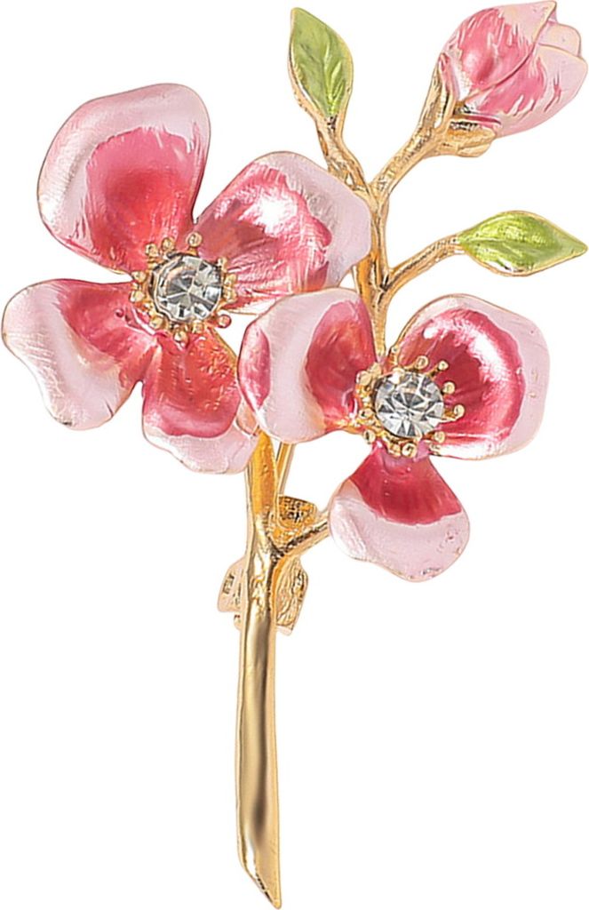 Brosche für Damen, Blumenform, rutschfest, verschleißfest, für Anzug, Mantel, Kragen, Hut, Schal, Dekoration, Kleidungsnadel, Abschlussball, Par...