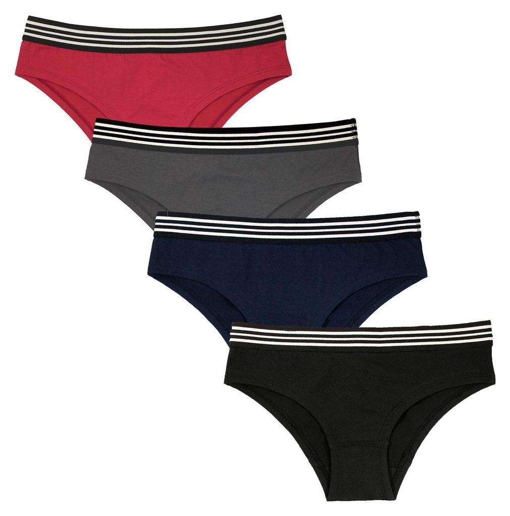 Fabio Farini - 4 Stück Damen Unterhosen - Frauen Produktbild 