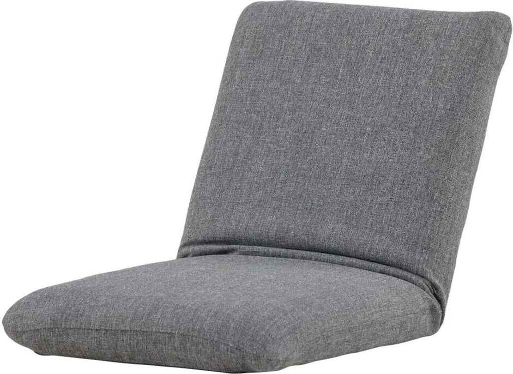 FURNLUX Chaise longue d'extérieur Trond gris foncé pour jardin de 40cm