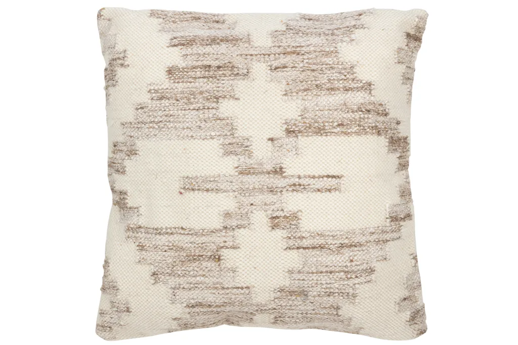 Coussin de sol confortable Ethnic Cross J-Line pour salon et chambre