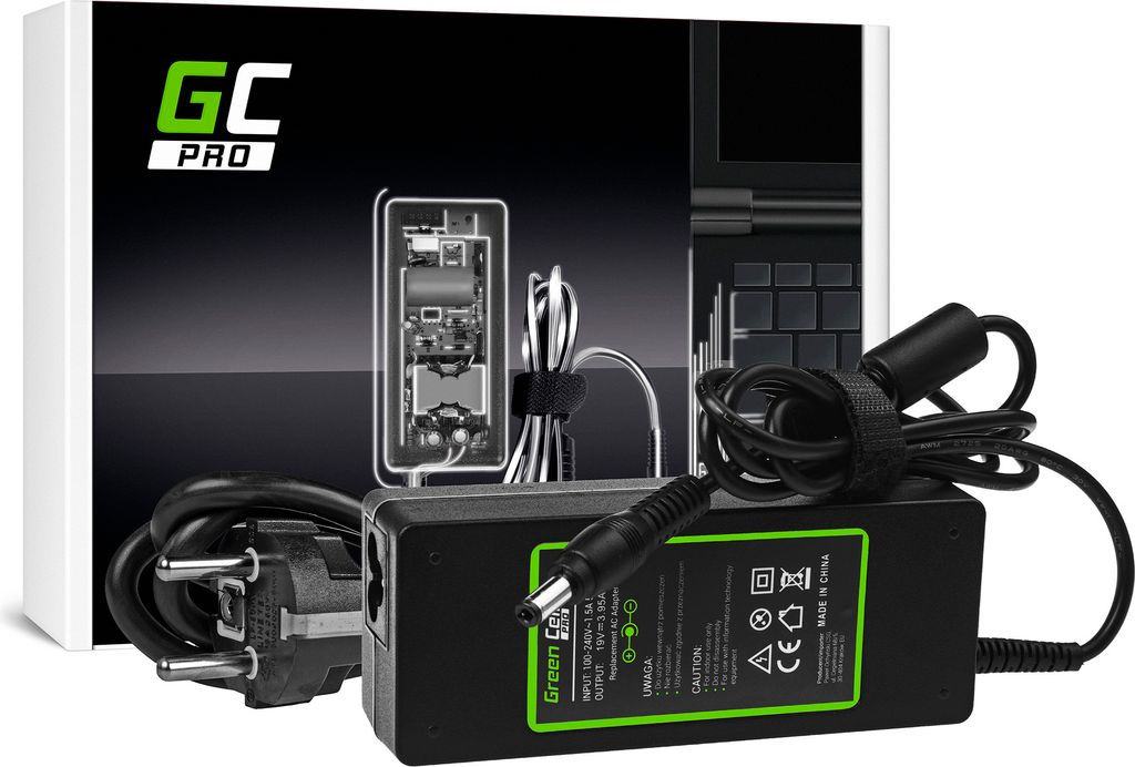 Green Cell PRO Netzteil (19V 3.95A 75W) für Toshiba Produktbild 
