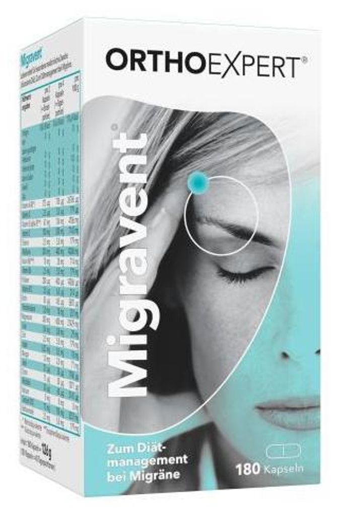 Ortho Expert Migravent capsule, 180 capsule Immagine del prodotto 