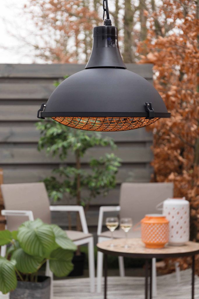 Promiennik sufitowy Sunred Indus II 2100W halogen czarny Zdjęcie produktu