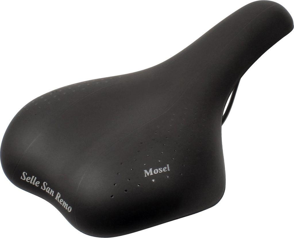Selle San Remo - Selle pour vélos de ville - Noir Image du produit 