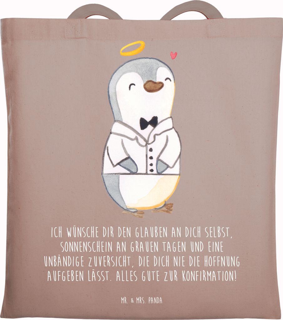 Mr. & Mrs. Panda Schultasche Pinguin Konfirmation Hemd - Produktbild 