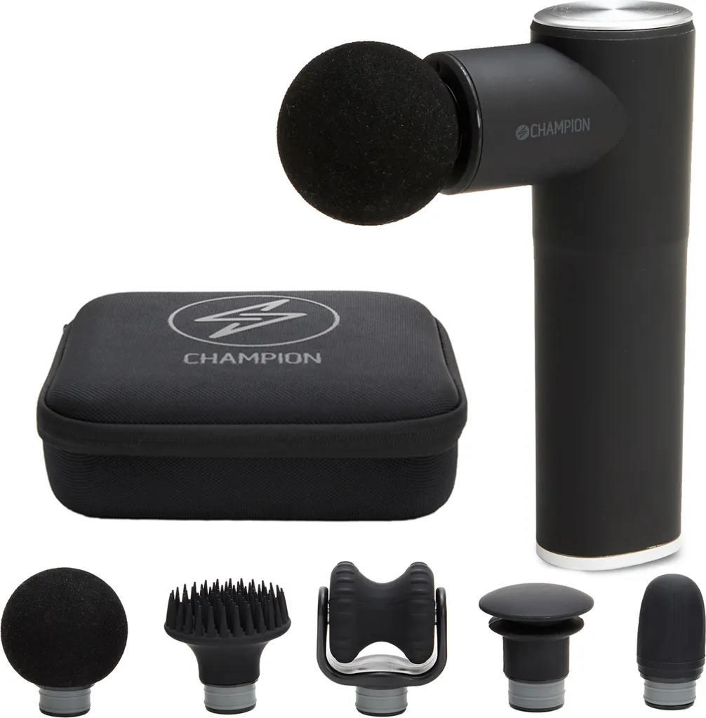 Pistolet de massage MG400 contre les douleurs et tensions 3300RPM Noir