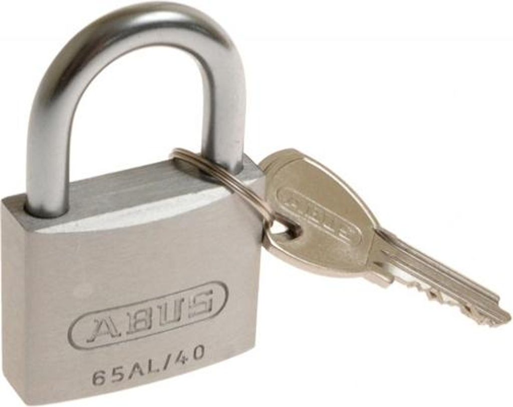 ABUS TITALIUM Vorhängeschloss mit Bügel und Falle 45 mm, 2 Schlüssel (727TI/45)