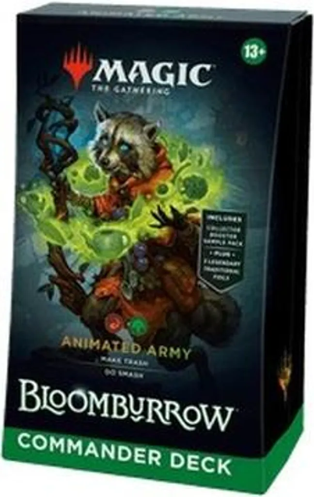 Deck Commander MTG Bloomburrow Animated Army Ready-to-Play pour 4 Joueurs