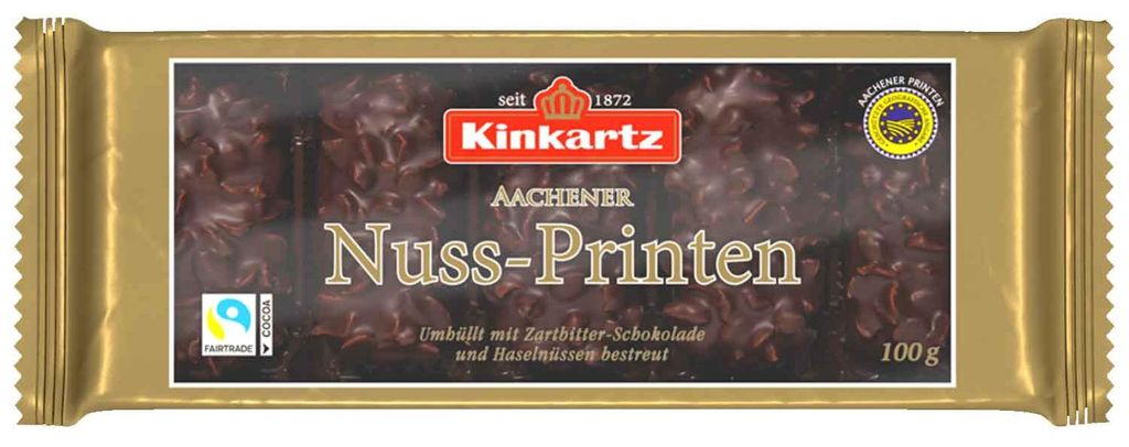 Kinkartz Aachener Nuss-Printen 100g Produktbild 