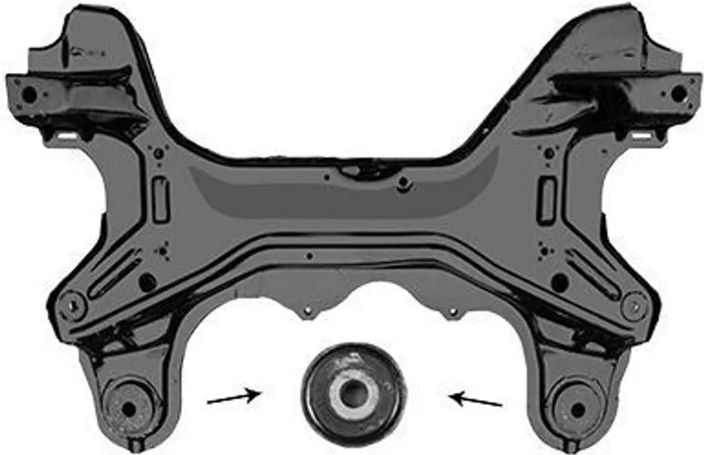 Berceau de train avant pour VW Golf IV châssis auxiliaire VAN WEZEL 5888690