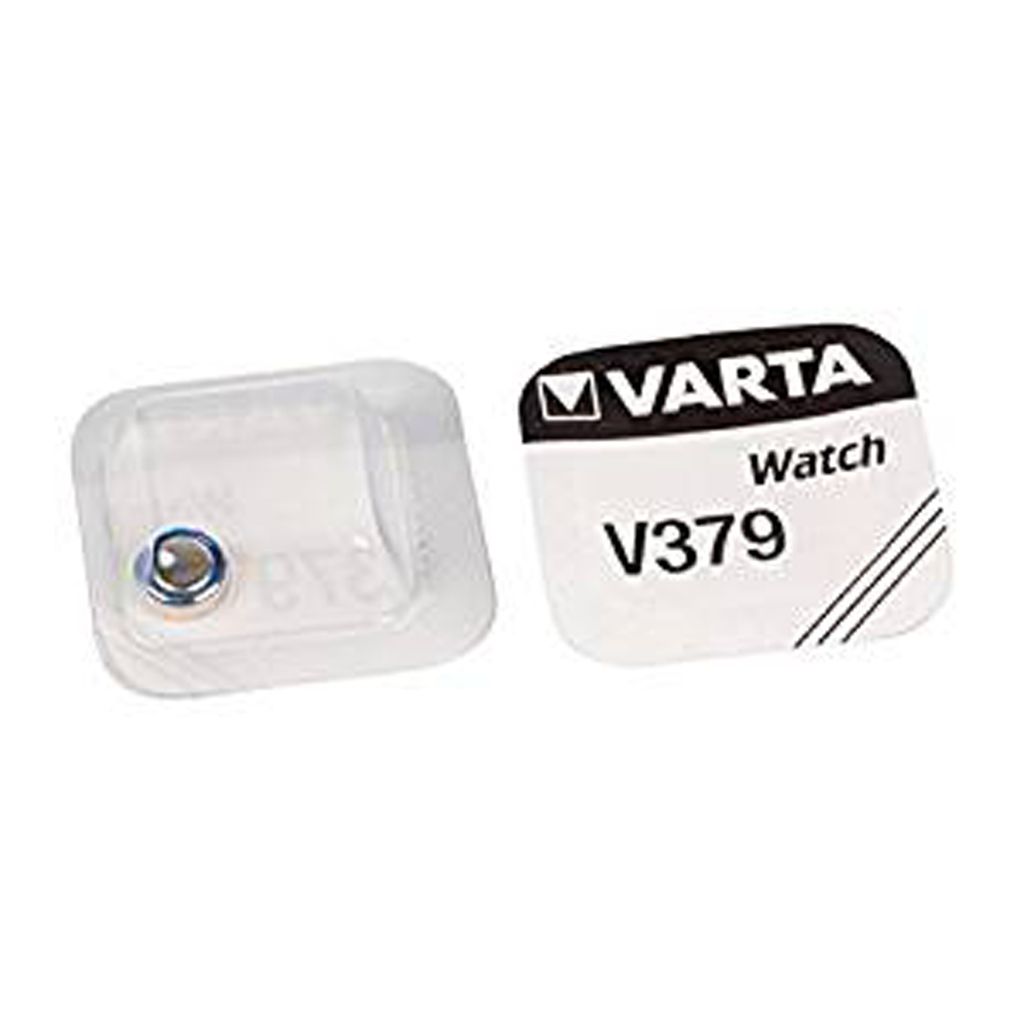 VARTA Silber-Oxid Uhrenzelle V379 (SR63) 1,55 Volt Produktbild 