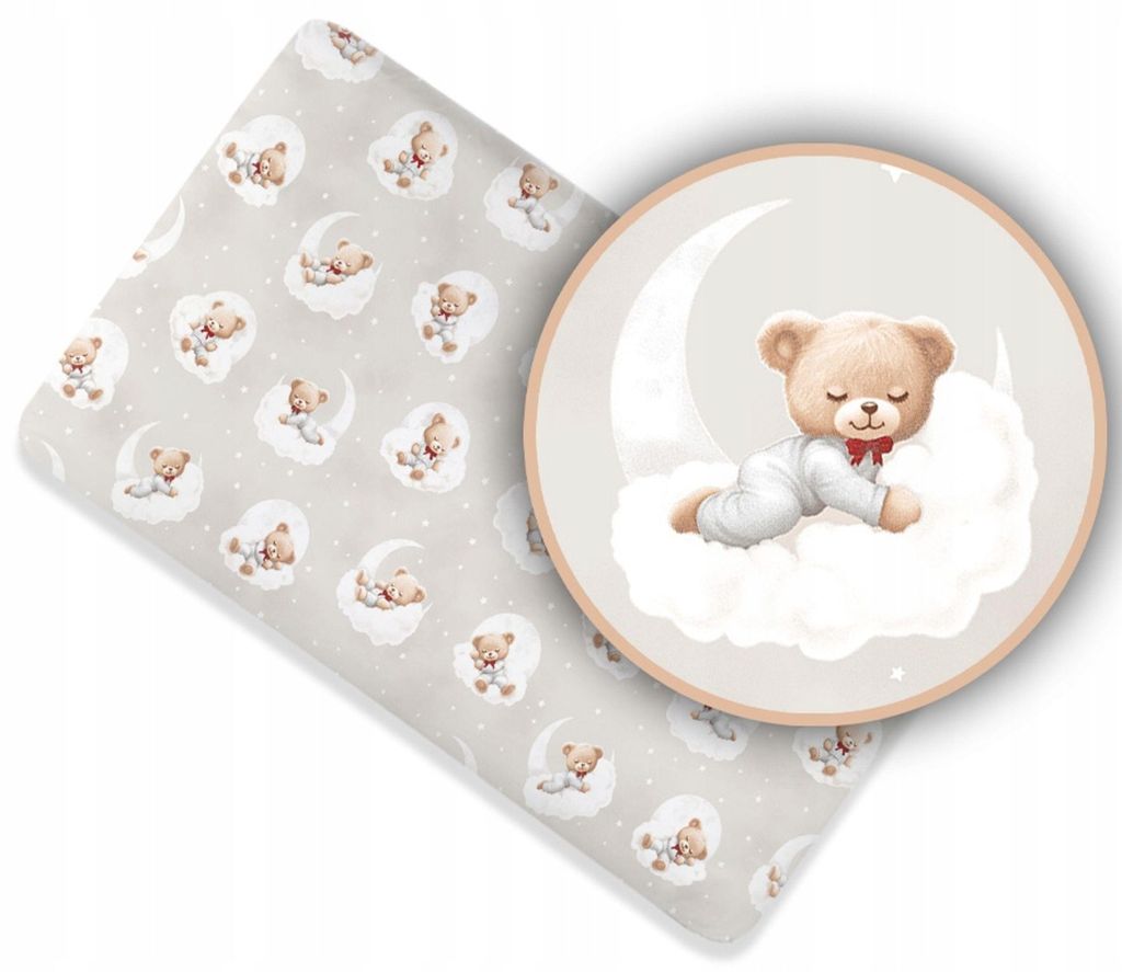 Lenzuolo con Angoli per Lettino 70 × 140 cm – 100% Cotone, Immagine del prodotto 