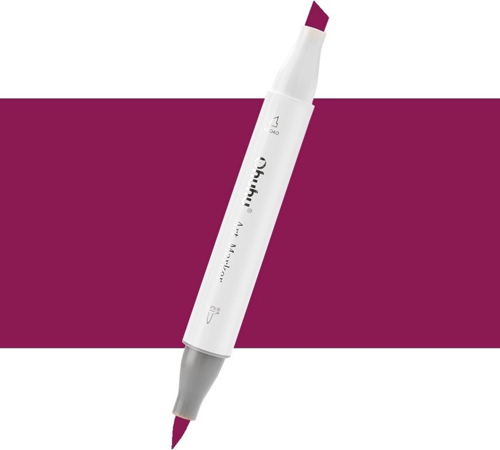 Pinceau et ciseau double face OHUHU, RV250 Peony Image du produit 