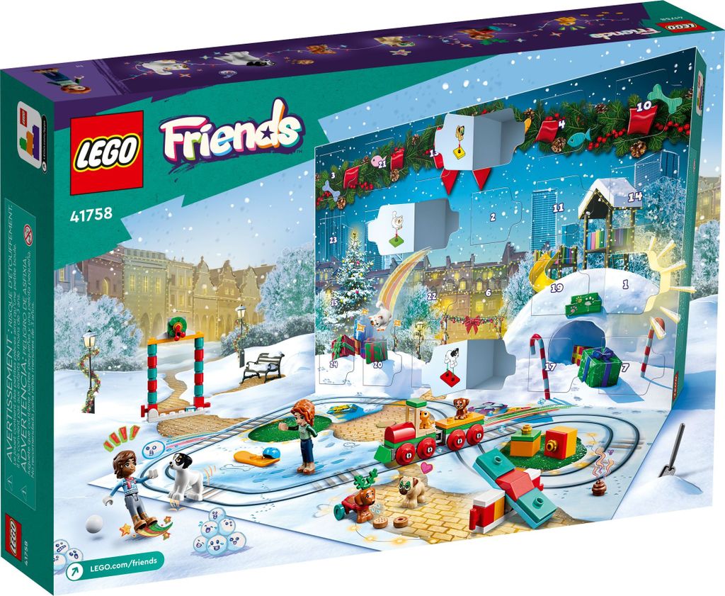 LEGO 41758 Friends Adventný kalendár 2023, vianočný Obrázok produktu 9