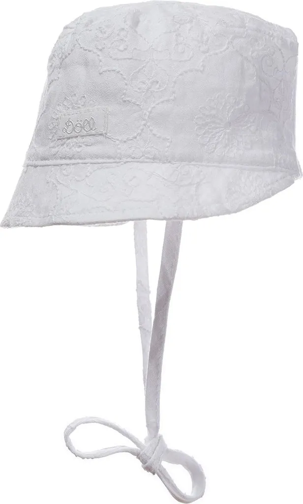 Cappellino Döll con Laccetti Bianco: Dolce Protezione per la tua Bimba