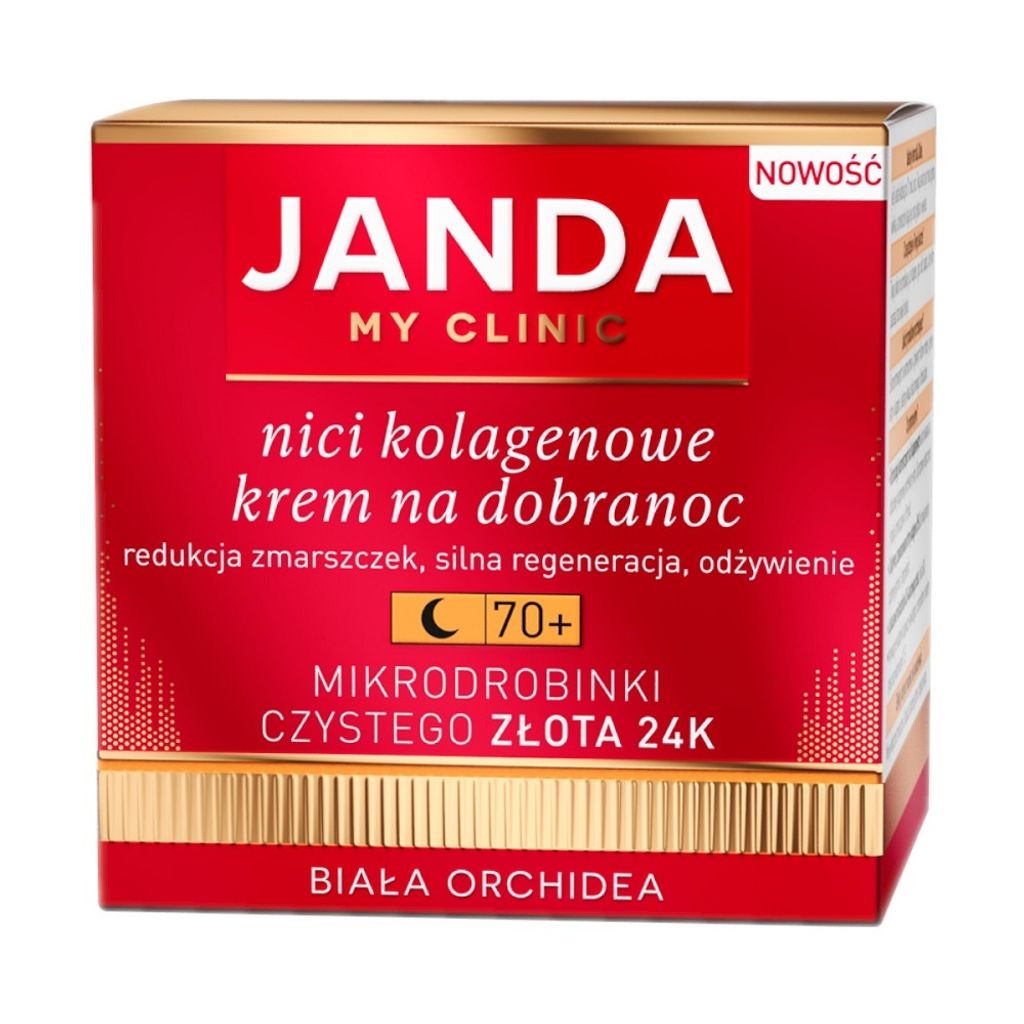 JANDA Nici Kolagenowe Krem do Twarzy na Noc 70+ 50 ml