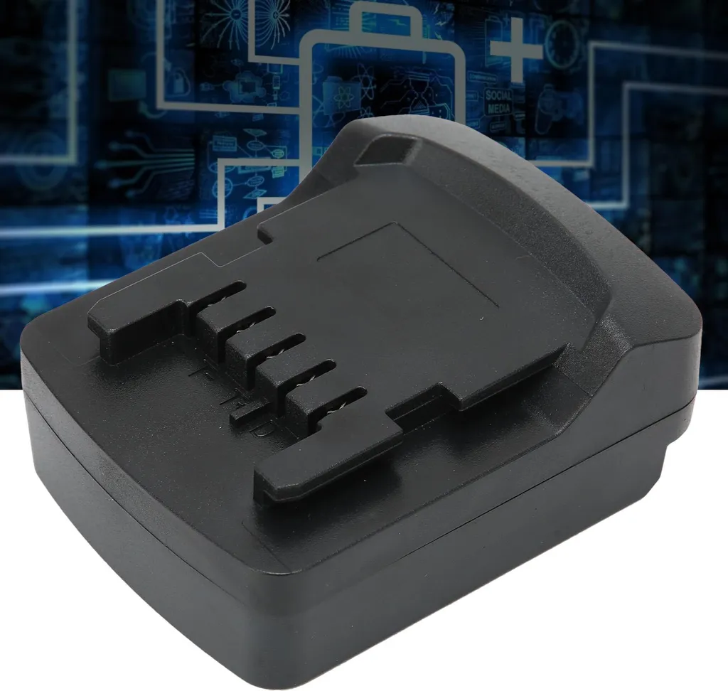 Adaptateur batterie Bosch compatible outils Metabo 18V - Usage pro
