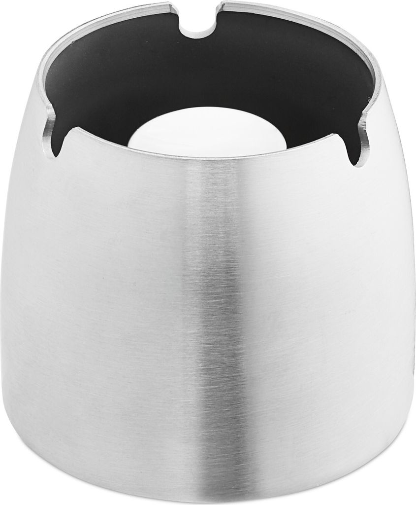 relaxdays Aschenbecher Edelstahl Produktbild 