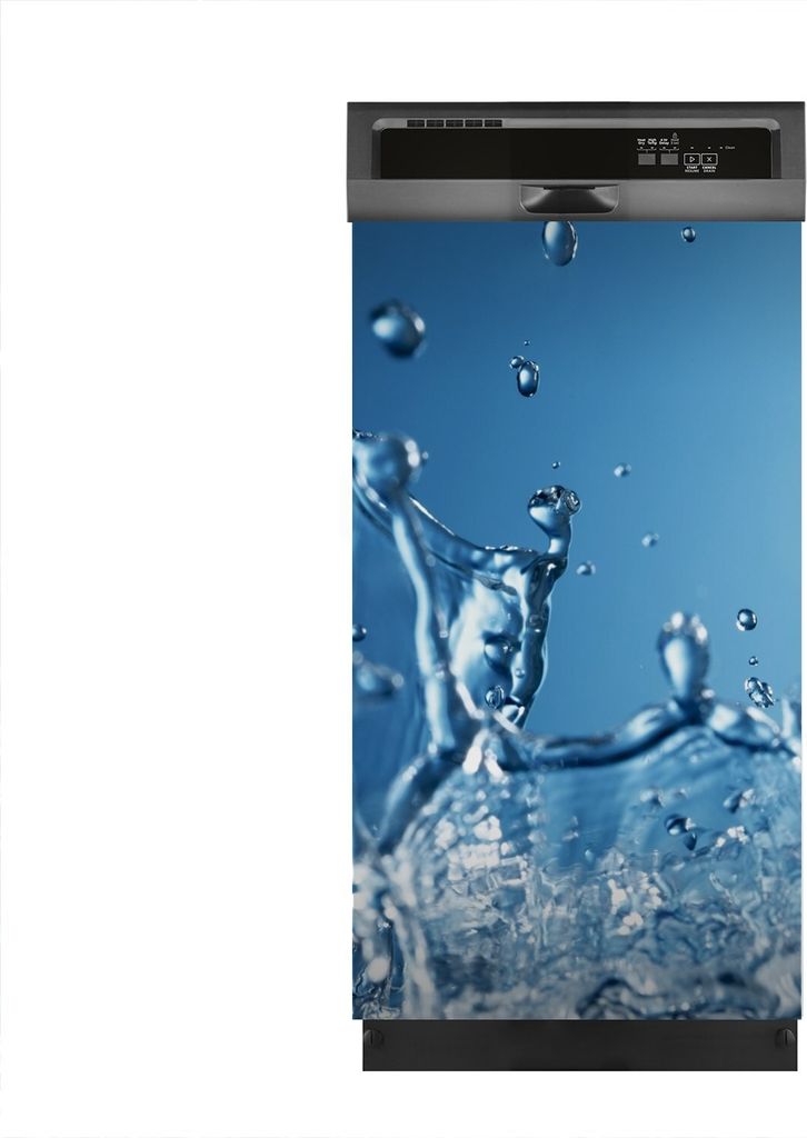 Magnete Dekorative 45x80 cm Küche Magnetmatte Spülmaschine - Spritzen Wasser