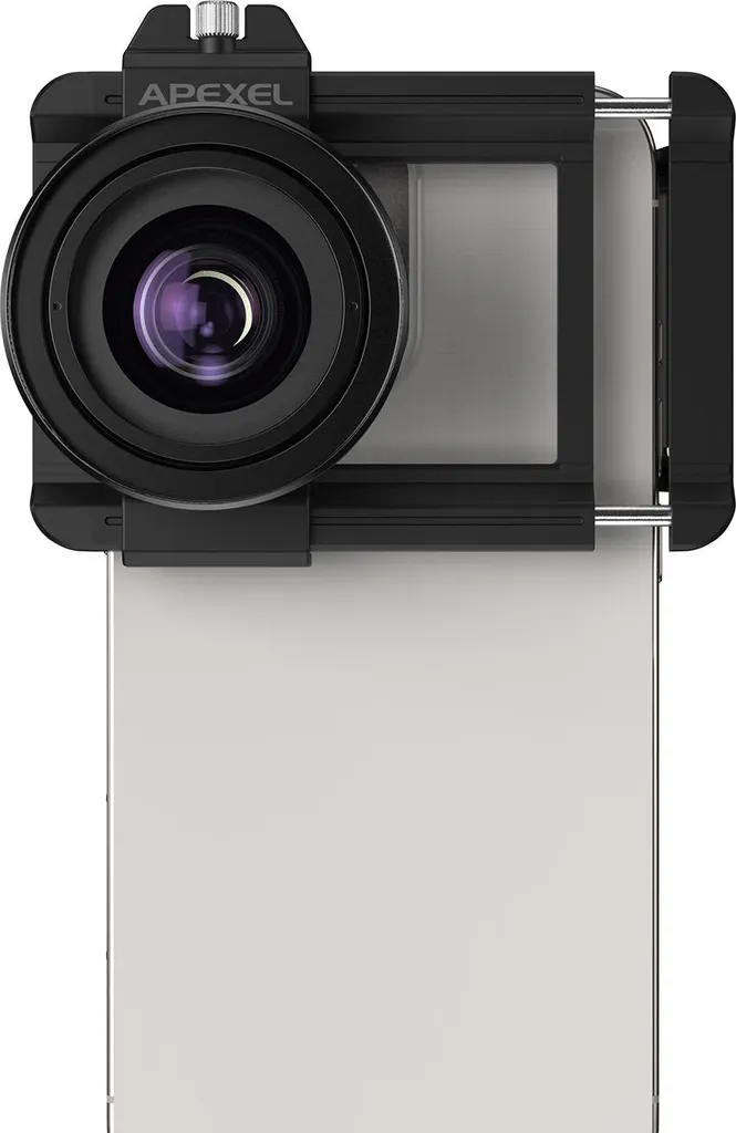 APEXEL APL-ZM100 Objectif Macro Universel 10X-20X pour iPhone et Android
