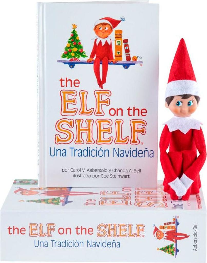 Elf On the Shelf Märchenbuch und Puppenset für Feiertagstraditionen