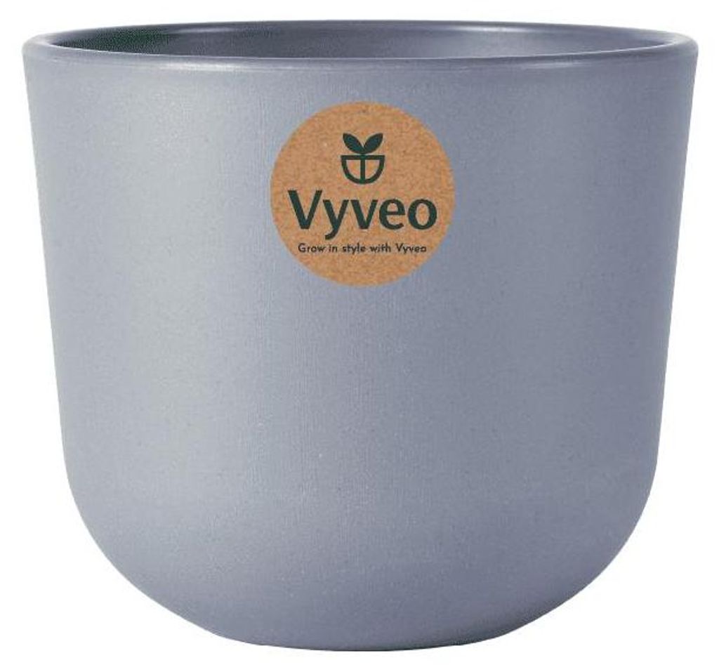 Vyveo - Blumentopf Soren - Dunkelgrau - 25x22