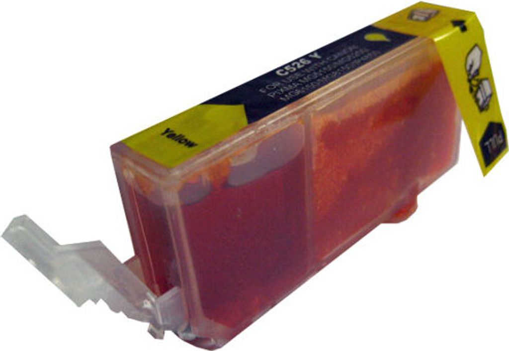 Druckerpatrone kompatibel mit Canon CLI-526 Yellow für Canon Pixma IP4850, IP4950, IX6550, MG5140, MG5150, MG5240, MG5250, MG5340, MG5350, MG6150,...